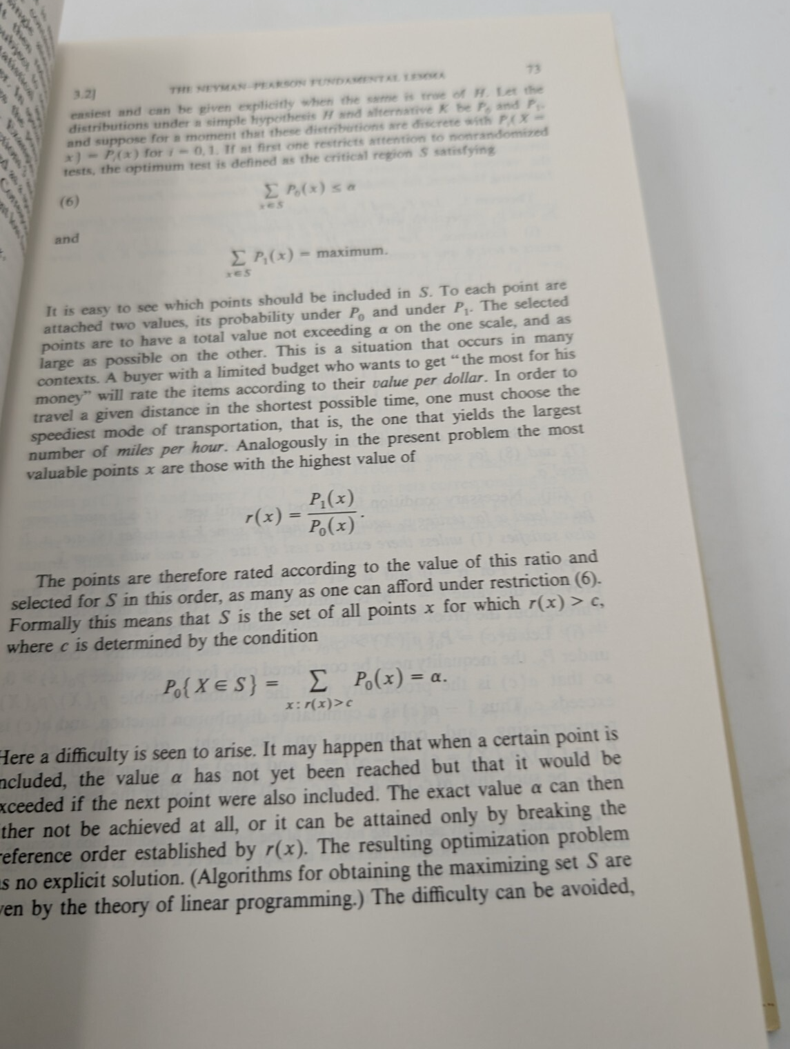 Testing Statistical Hypotheses by E.L. Lehmann HC 1986