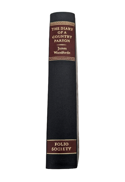 The Diary of a Country Parson by R. Woodforde Folio Society w/ case (HC, 1992)