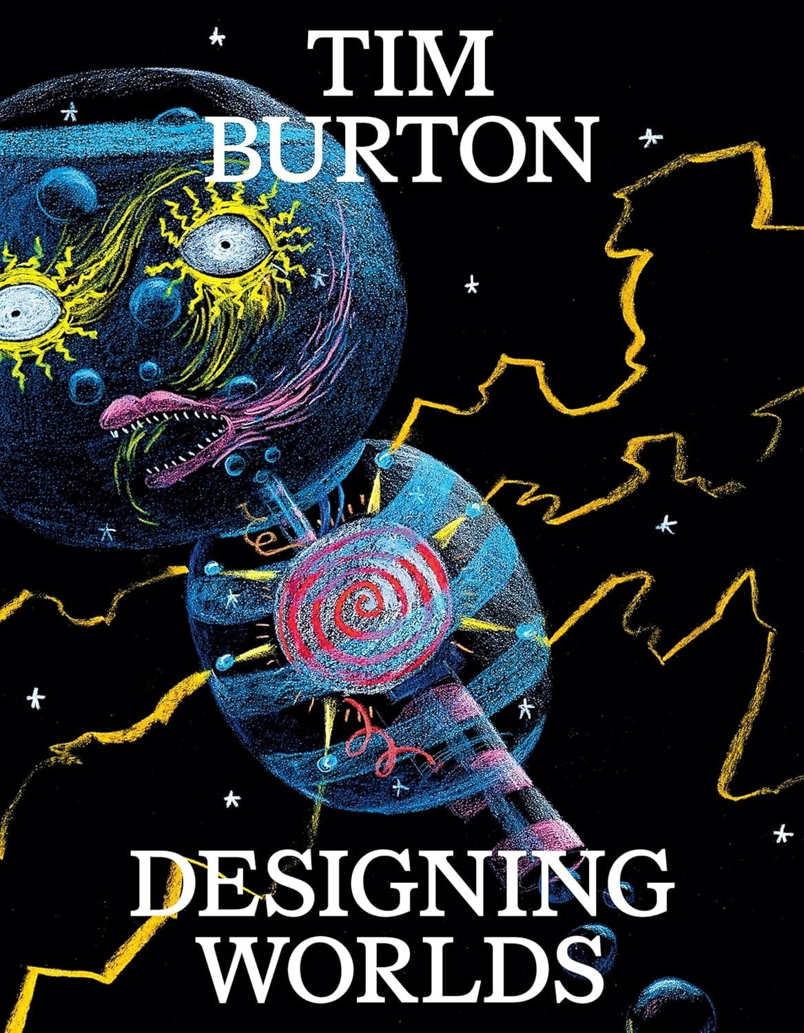 Tim Burton Designing Worlds Art Film Concept Design Visual Book - Cinema