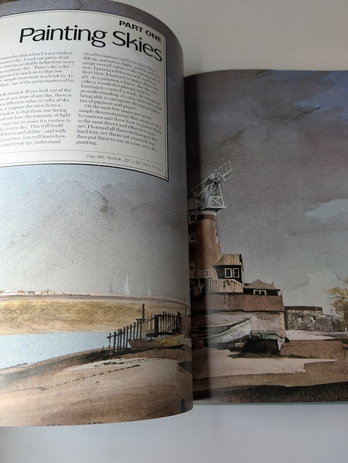 Expressing Land Sea and Sky in Watercolor Rowland Hilder HC Art Painting