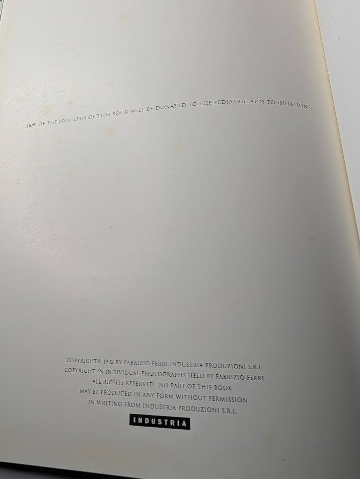 Fabrizio Ferri ACQVA Photography (Hardcover) 1st Edn (Acqua)