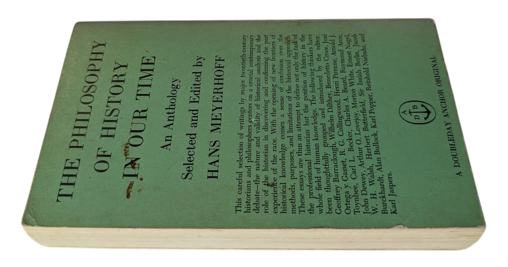 Philosophy of History in Our Time by Hans Meyerhoff – actual book photo