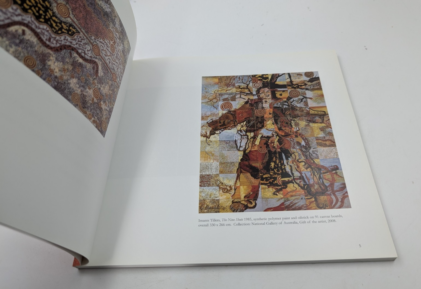 The Loaded Ground Imants Tillers Michael Jagamara Nelson  Art Catalogue