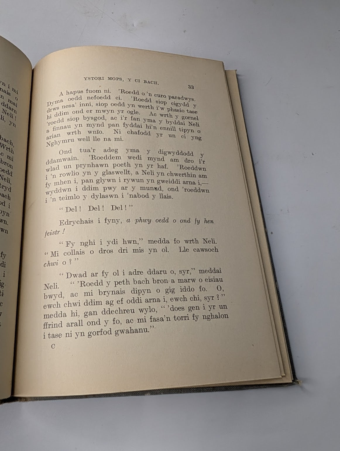 Llyfr y Dyn Du: Deg o Straeon i Blant by J. Ellis Williams. 1923 WELSH Children's