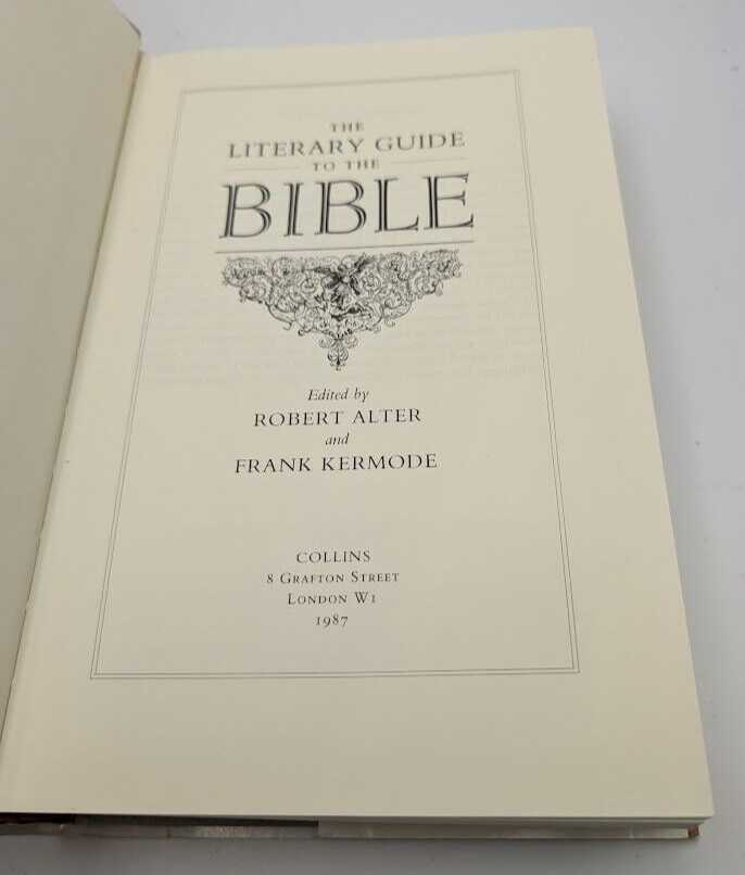 The Literary Guide to the Bible