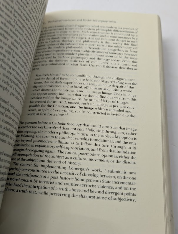 Theology and the Dialectics of History (Heritage) Robert Doran S.J. PB 1990