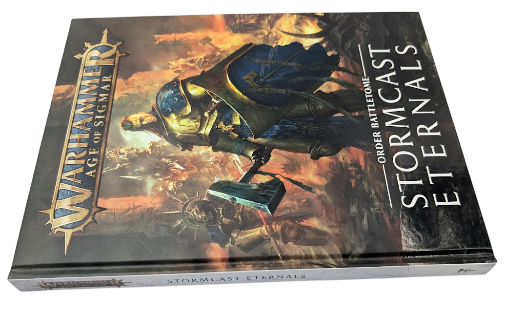 Warhammer Age of Sigmar Battletome Stormcast Eternals Citadel HC 2018 RPG Gaming