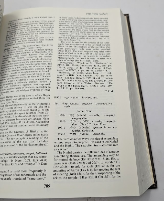 Theological Wordbook of the Old Testament 2 Volume Set by Harris, Archer, Waltke