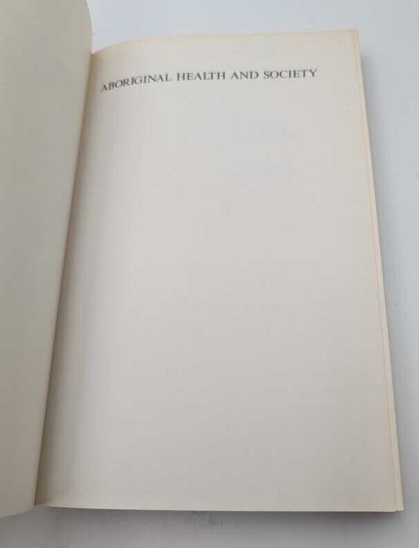 Aboriginal Health and Society: Traditional & Contemporary Aboriginal Struggle