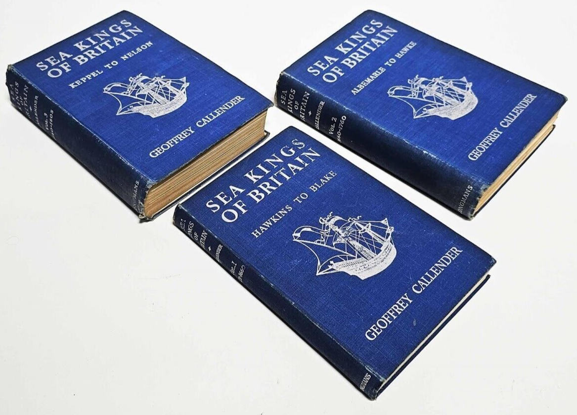 Sea Kings of Britain 3-in-1 Bundle Albemarle to Hawke, Hawkins to Blake, Keppel