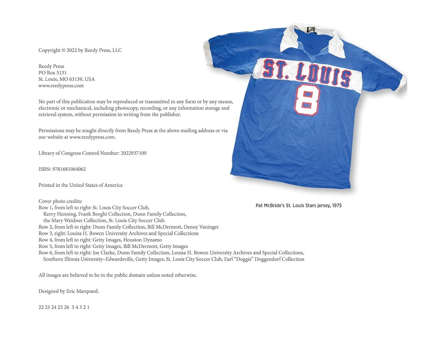 Soccer Made in St. Louis Dave Lange HC 2022 American Soccer History Sports