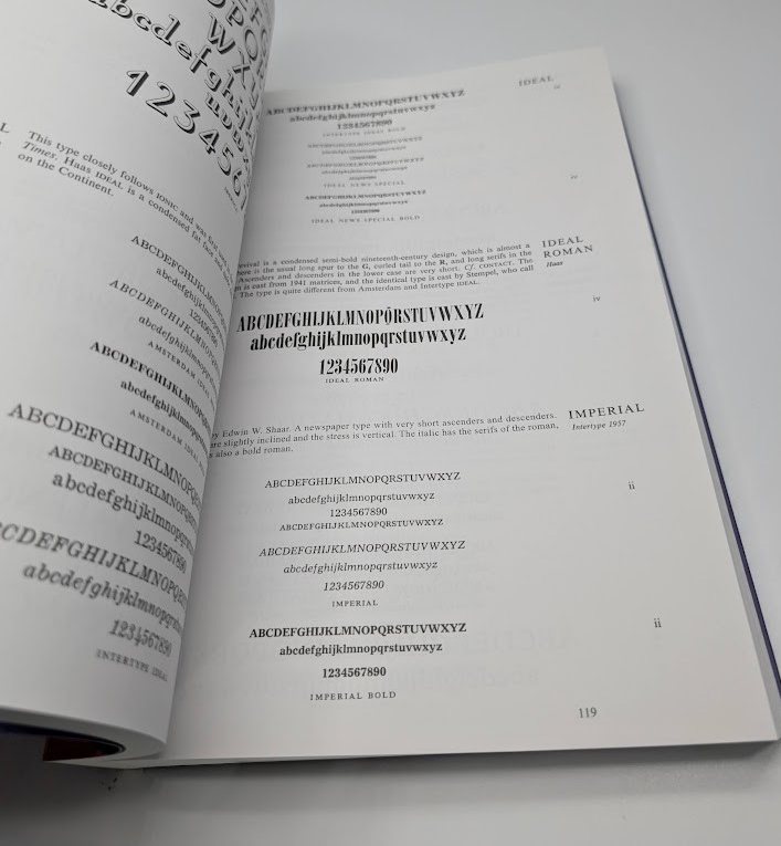 Encyclopaedia of Typefaces Berry Jaspert Johnson  Fonts Design Guide