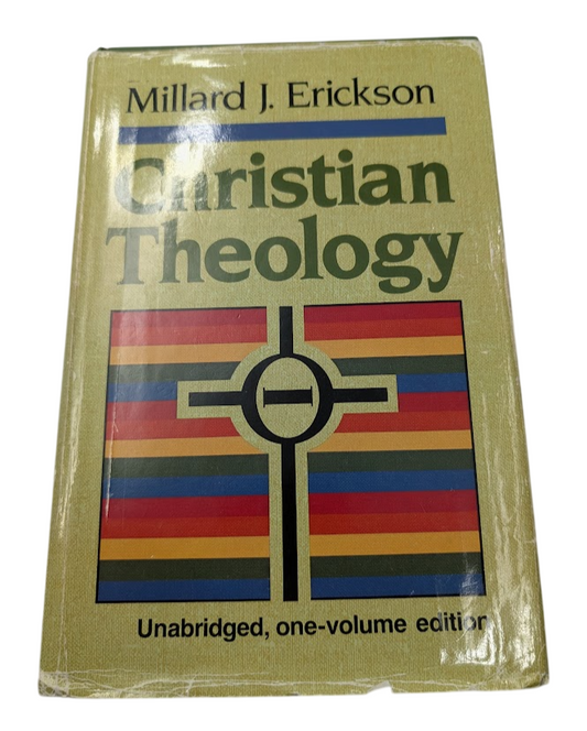 Christian Theology by Millard J. Erickson (Hardcover, 1986) Christian Theology