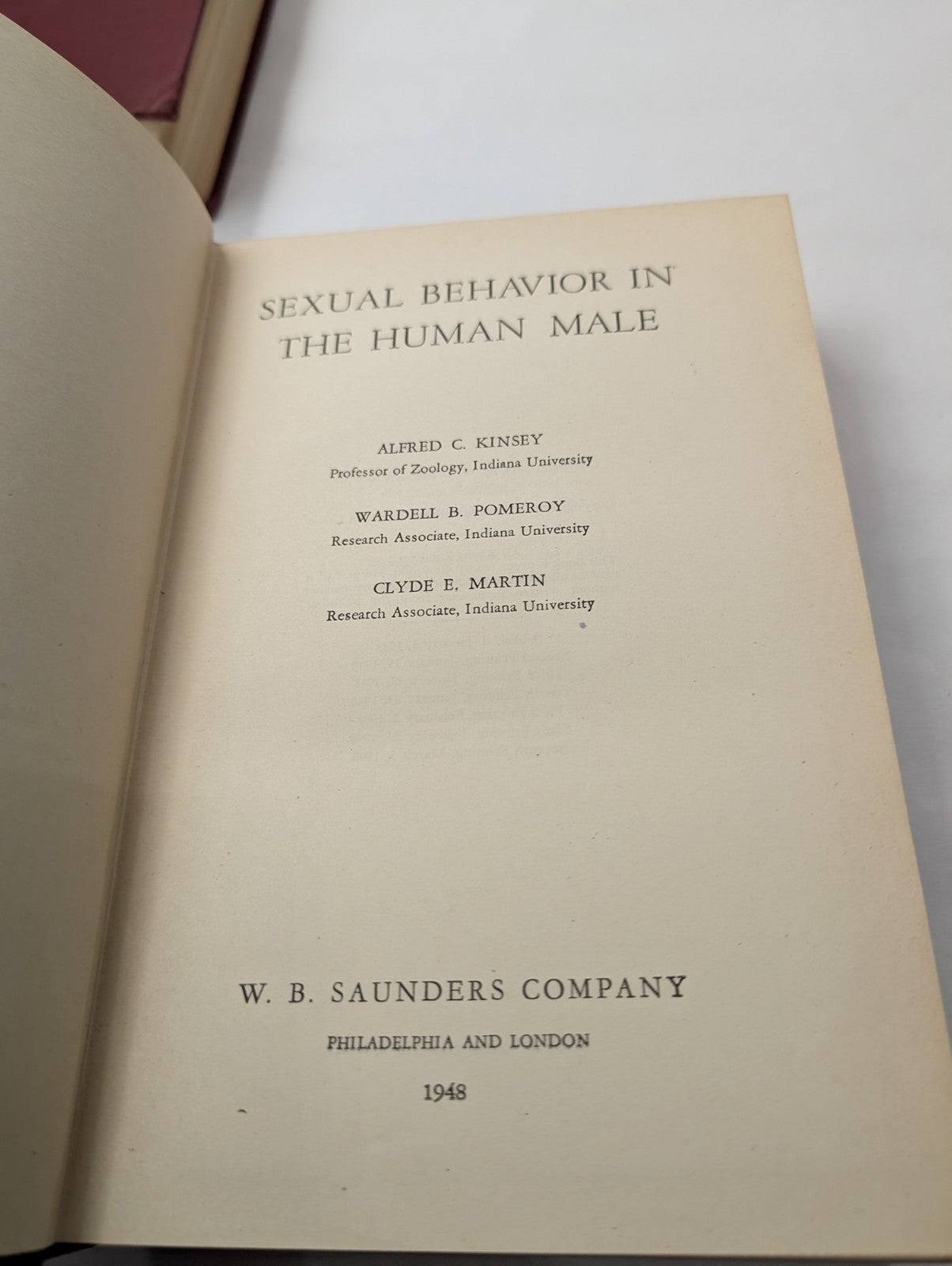 Kinsey Reports Sexual Behavior in the Human Male (1948) & Female (1953) 2 x  HCs