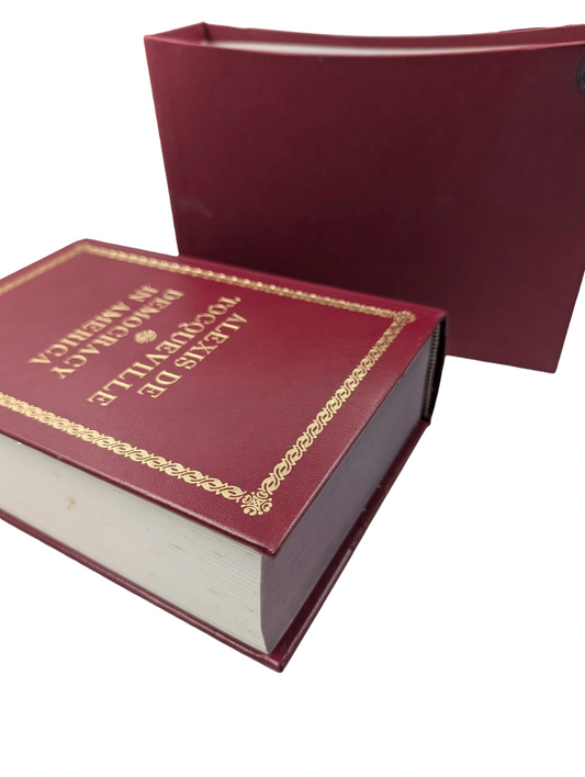 Alexis De Tocqueville Folio Society 2002 Democracy in America Hardcover in Case