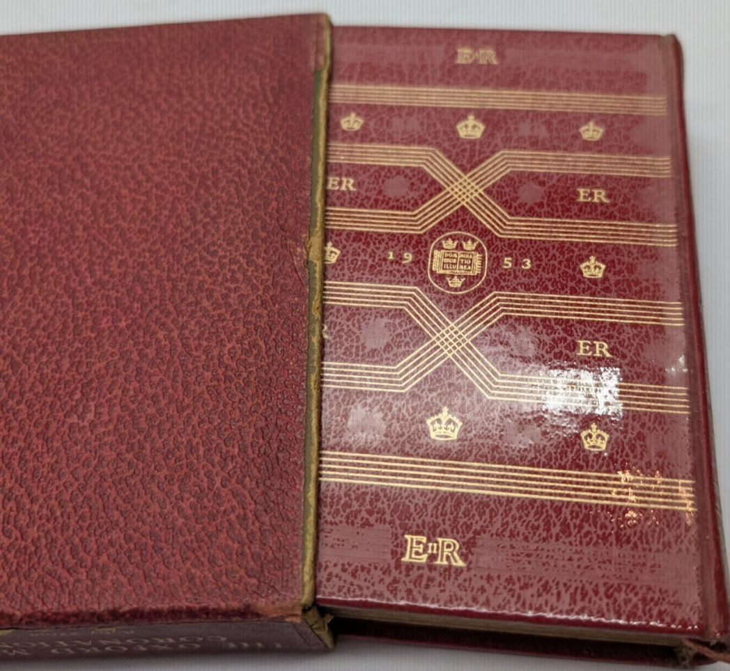 Oxford Miniature Coronation Bible Oxford University Press 1953 in case