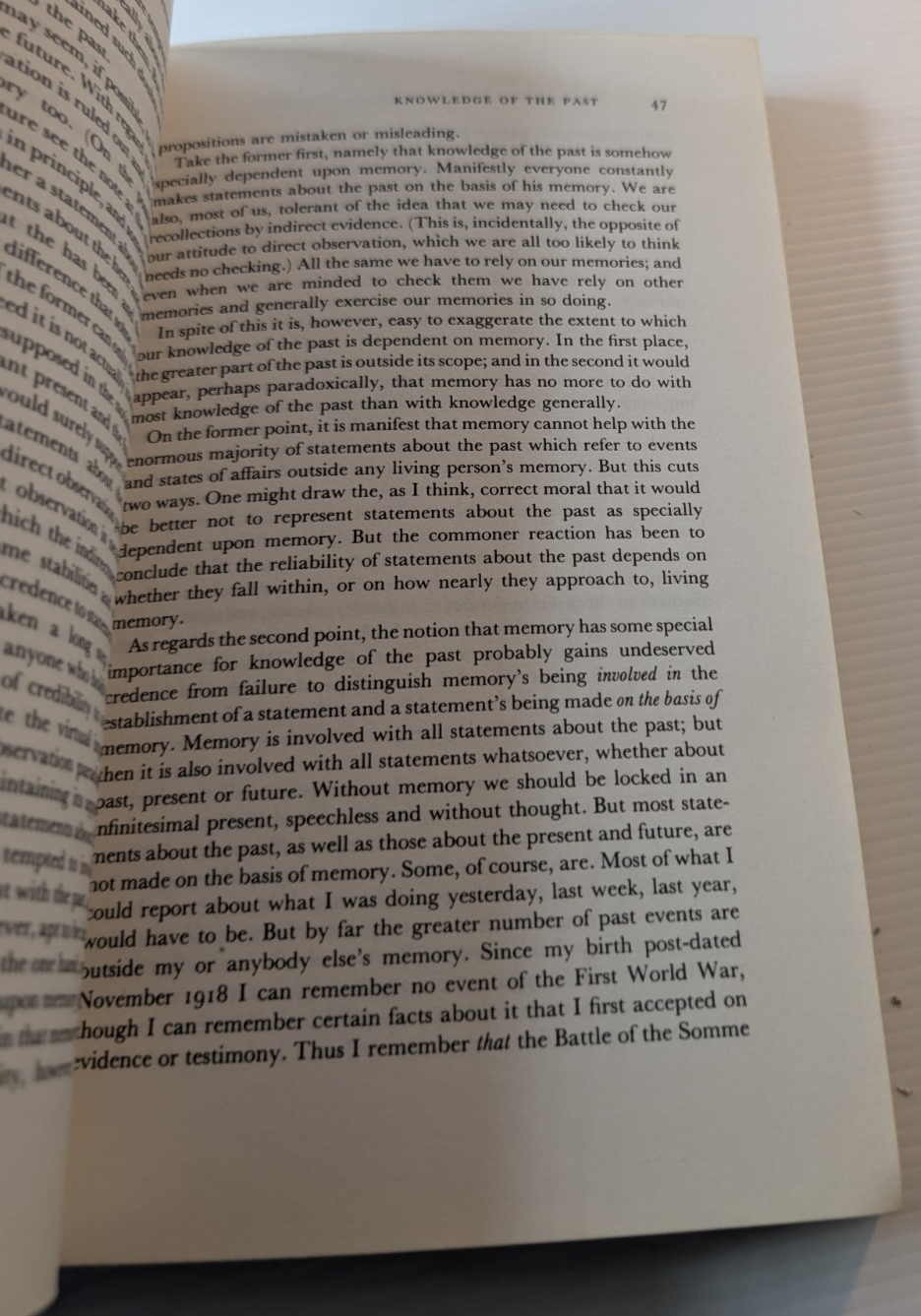 Knowledge and Explanation in History by R. F. Atkinson – actual book photo