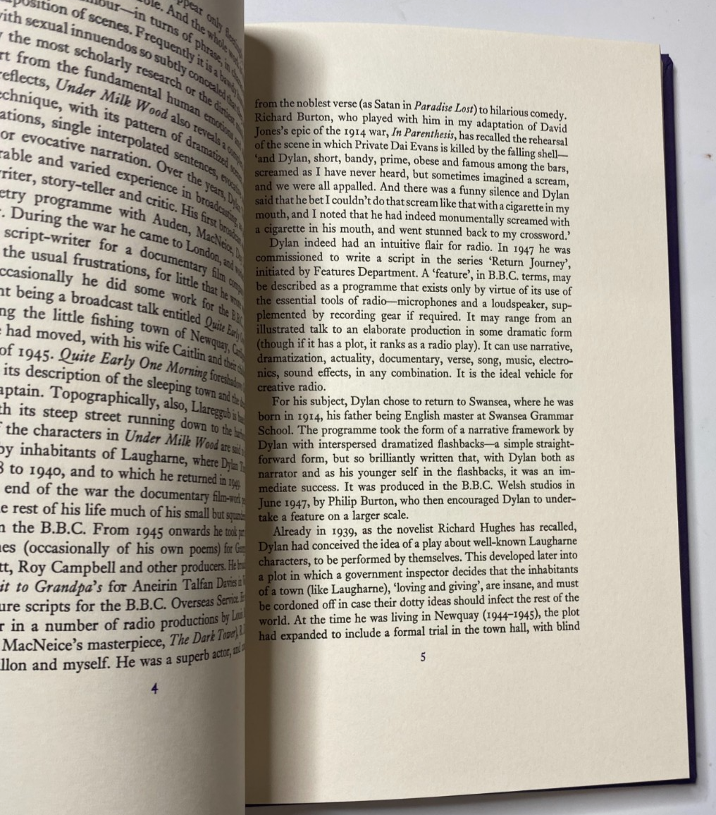 Under Milk Wood Dylan Thomas - Poetry - Folio Society