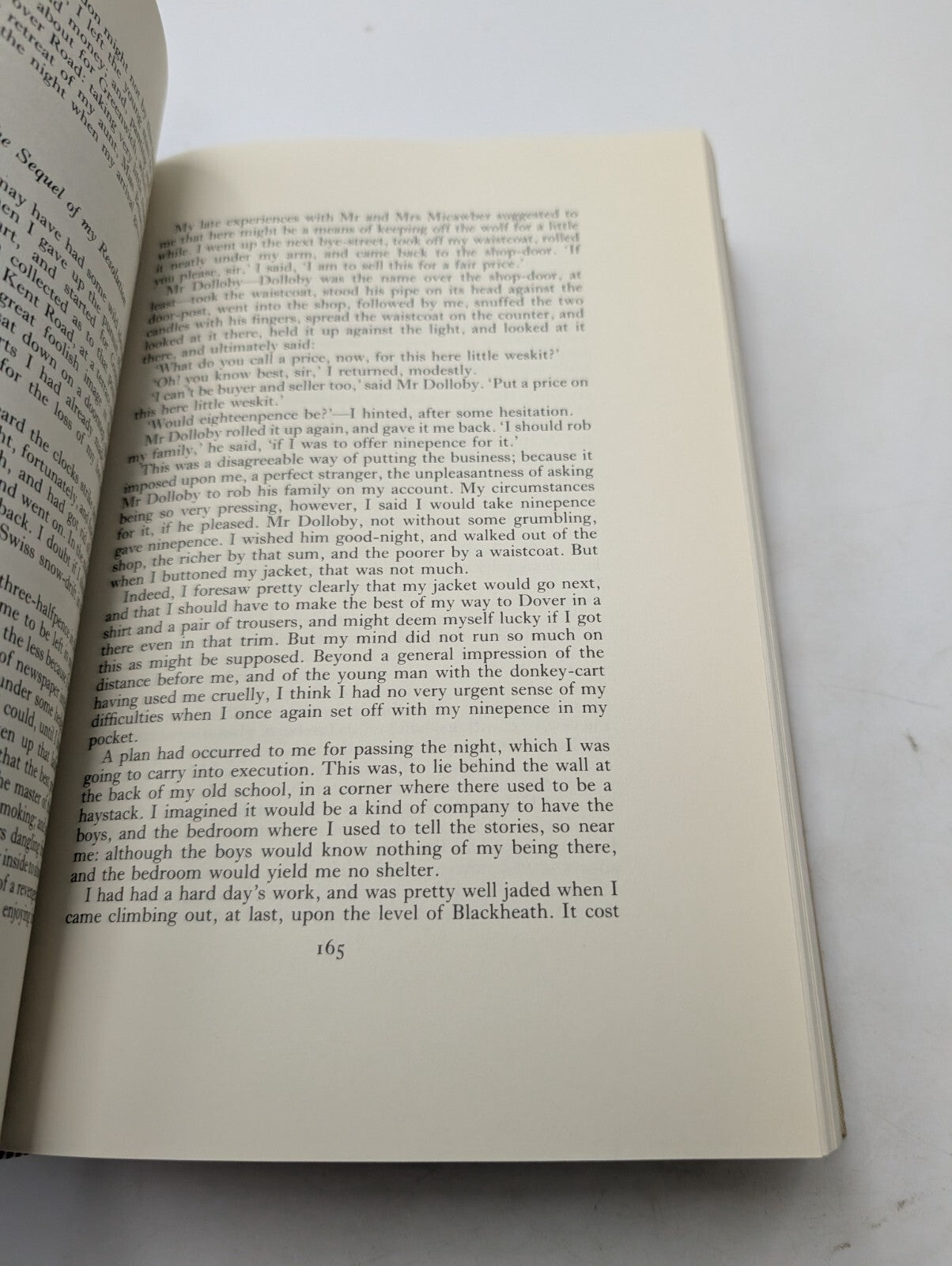 David Copperfield Charles Dickens 1983 No case Folio Society Bound upside down