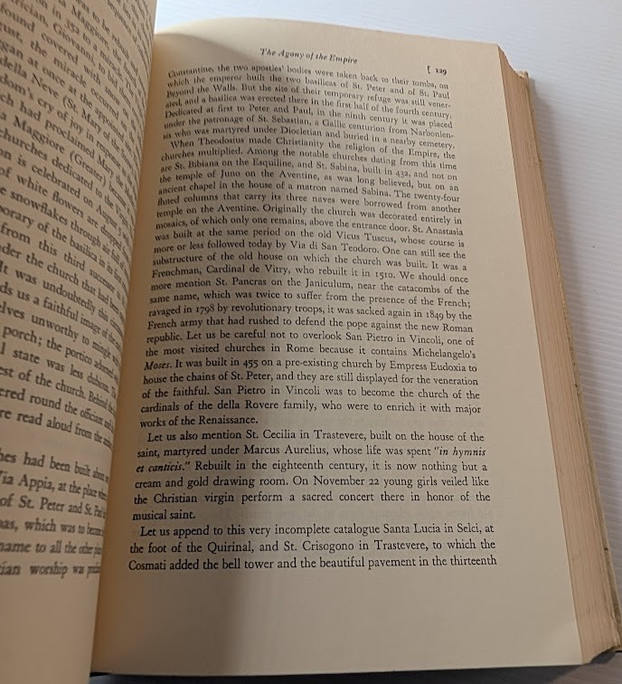 Rome by Maurice Andrieux – actual book photo