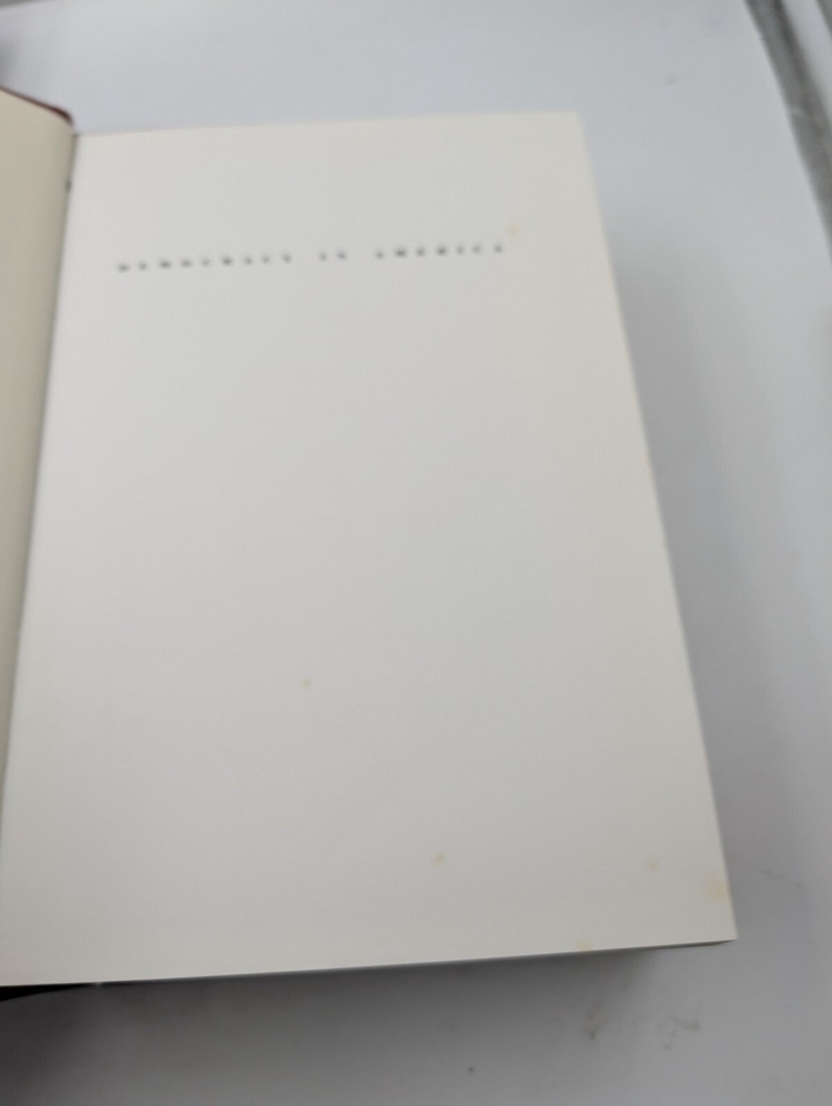 Alexis De Tocqueville Folio Society 2002 Democracy in America Hardcover in Case