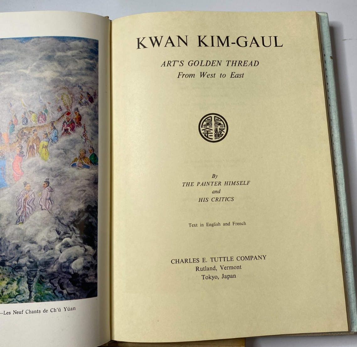 Art’s Golden Thread from East to West Kwan Kim-Gaul in folio case