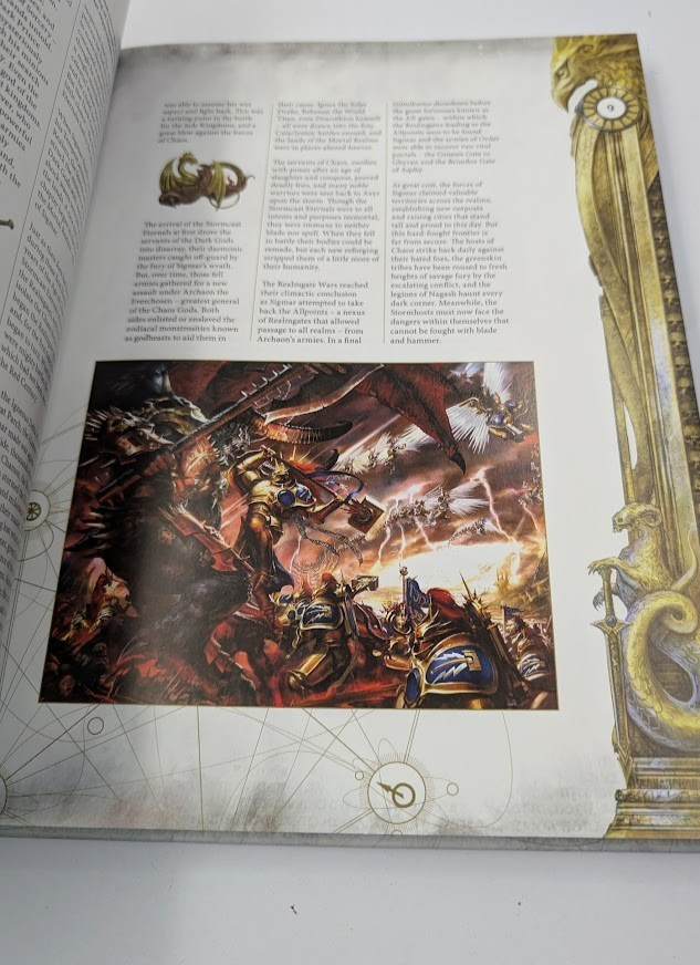 Warhammer Age of Sigmar Battletome Stormcast Eternals Citadel HC 2018 RPG Gaming