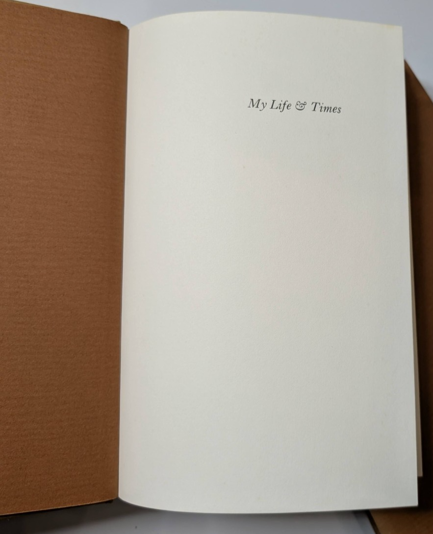 My Life and Times Jerome K. Jerome 1992 Autobiography Memoir Folio Society