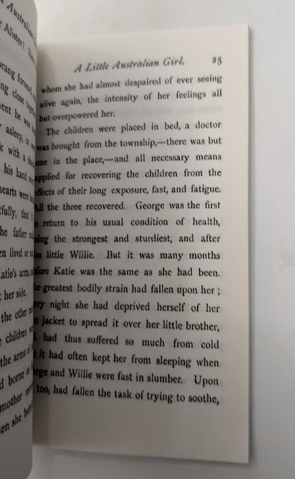 A little Australian girl or the babes in the bush & Jim a little N## (Reprint)