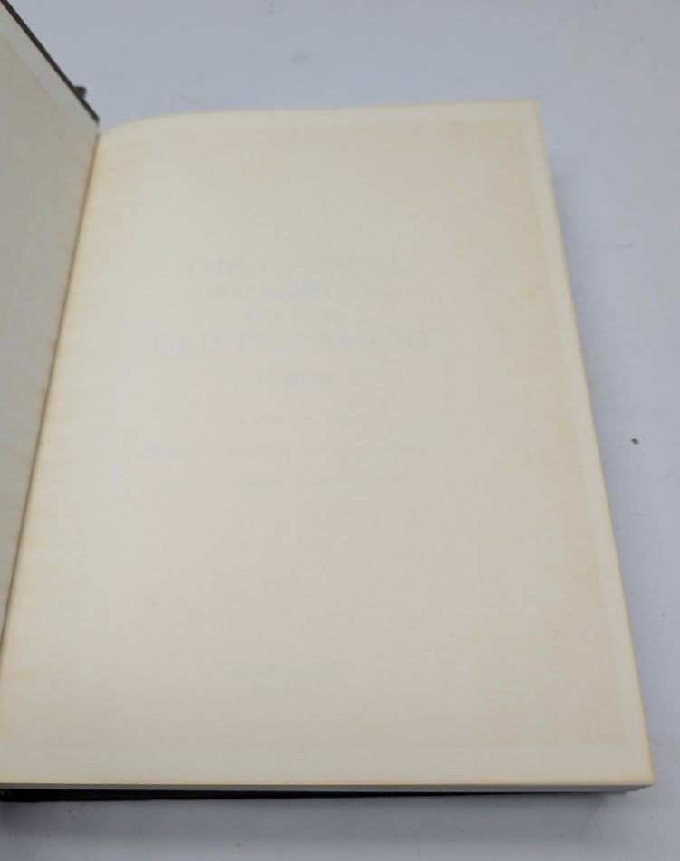 Theological Wordbook of the Old Testament 2 Volume Set by Harris, Archer, Waltke