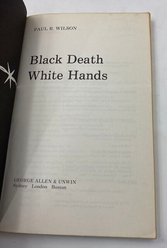 Black Death White Hands - Aboriginal Justice Revised Edition