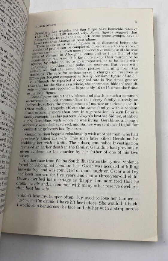 Black Death White Hands - Aboriginal Justice Revised Edition