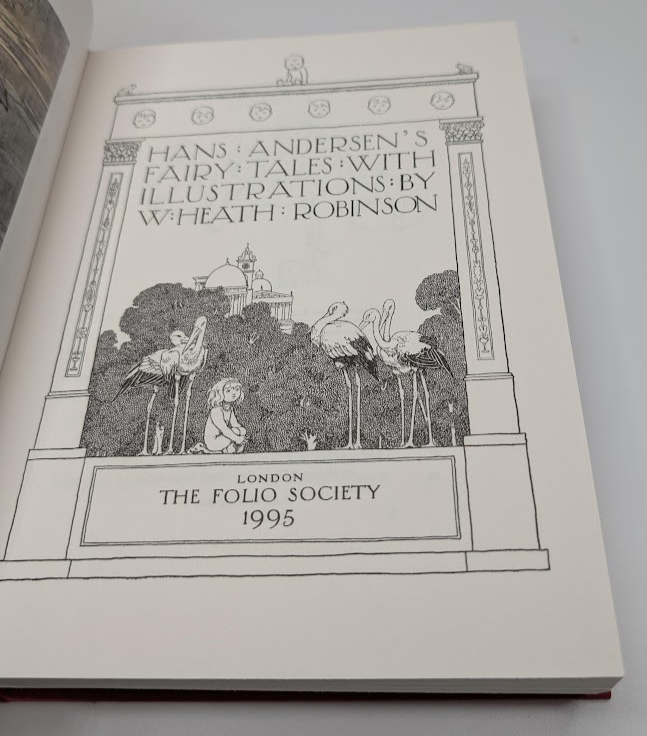 Hans Andersen's Fairy Tales - Folio Society edition Illustrated by W Heath Robinson