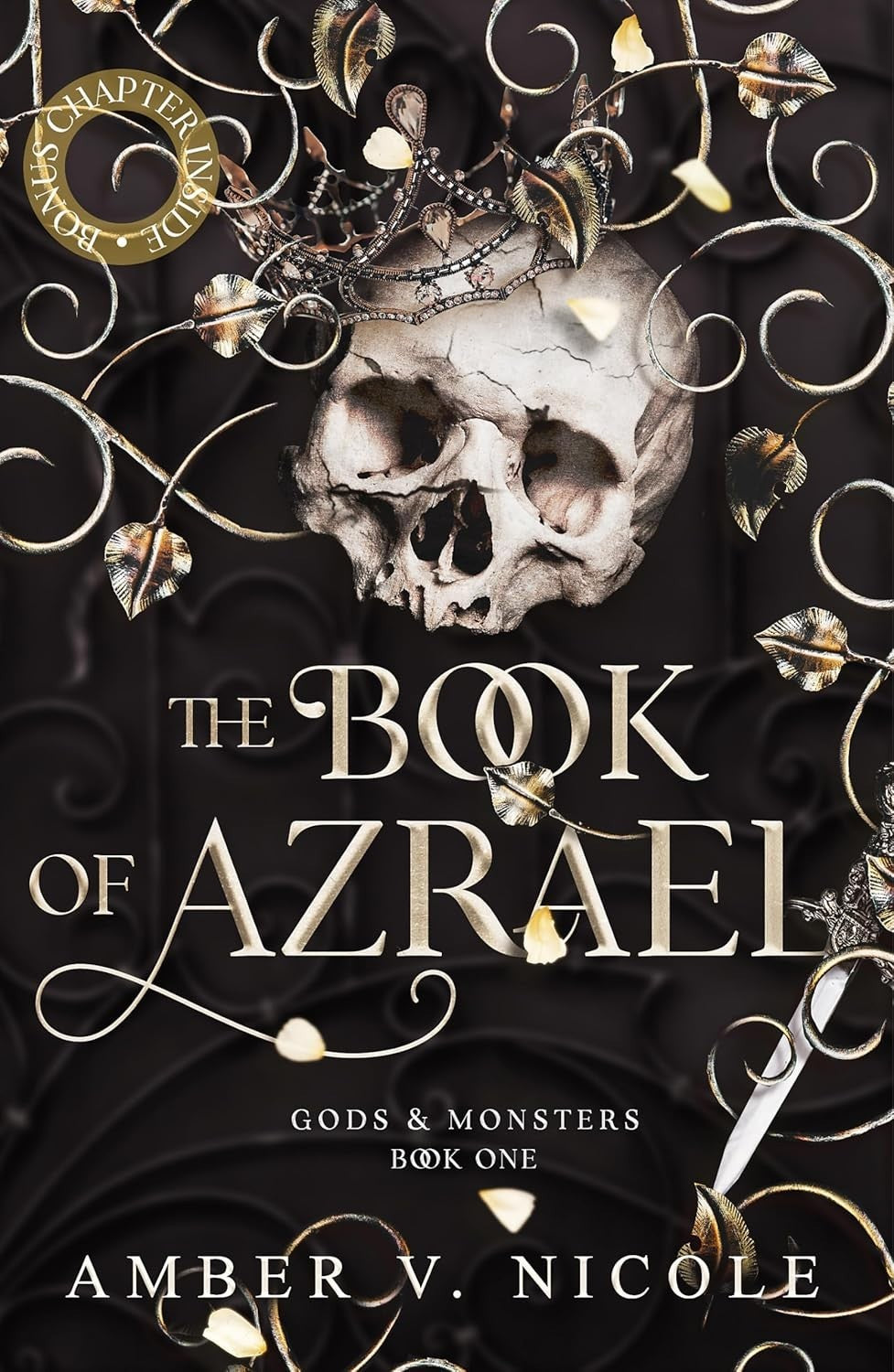 Book of Azrael Gods Monsters Amber V Nicole Fantasy Romance Novel PB 2024