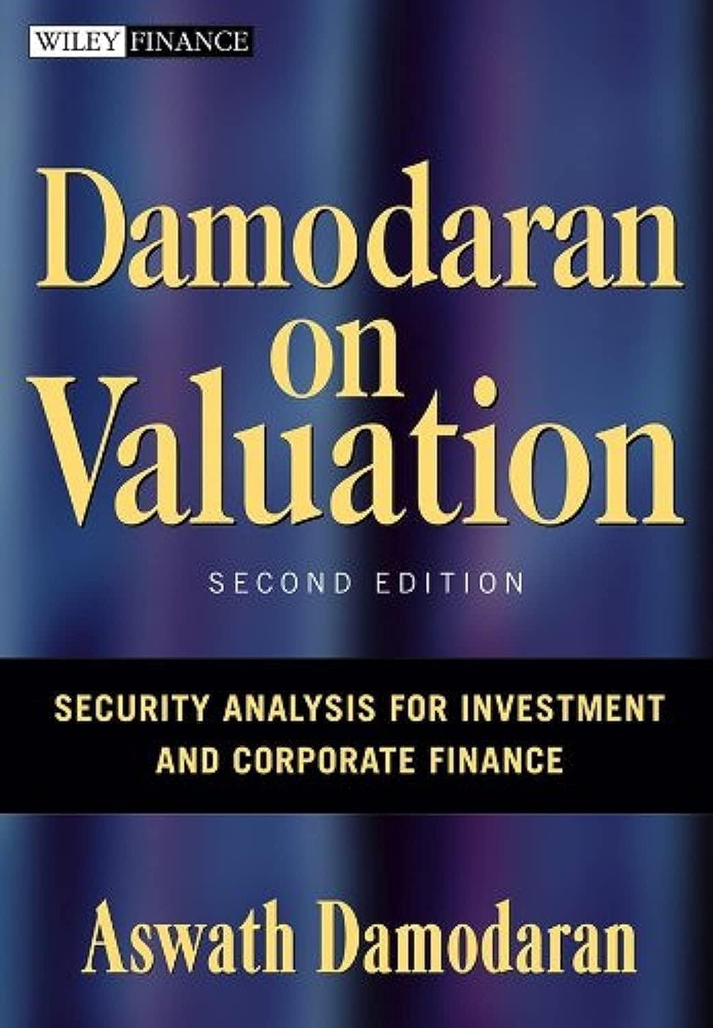 Damodaran on Valuation Security Analysis for Investment and Corporate Finance HC