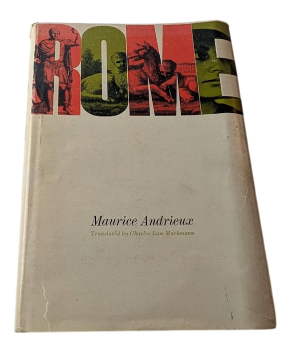 Rome by Maurice Andrieux – actual book photo