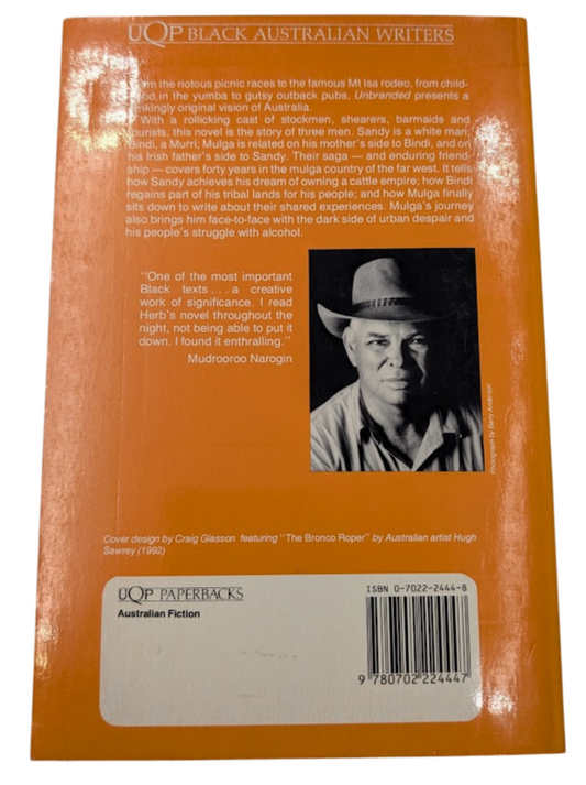 Unbranded by Herb Wharton (Paperback, 1992) World Literature, Classic