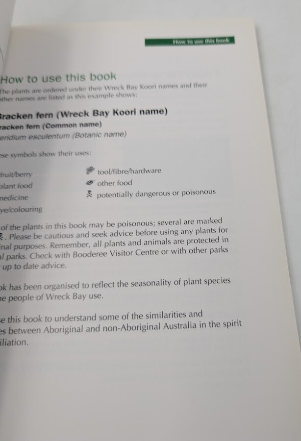 Geebungs and Snake Whistles: Koori People and Plants of Wreck Bay by C Renwick