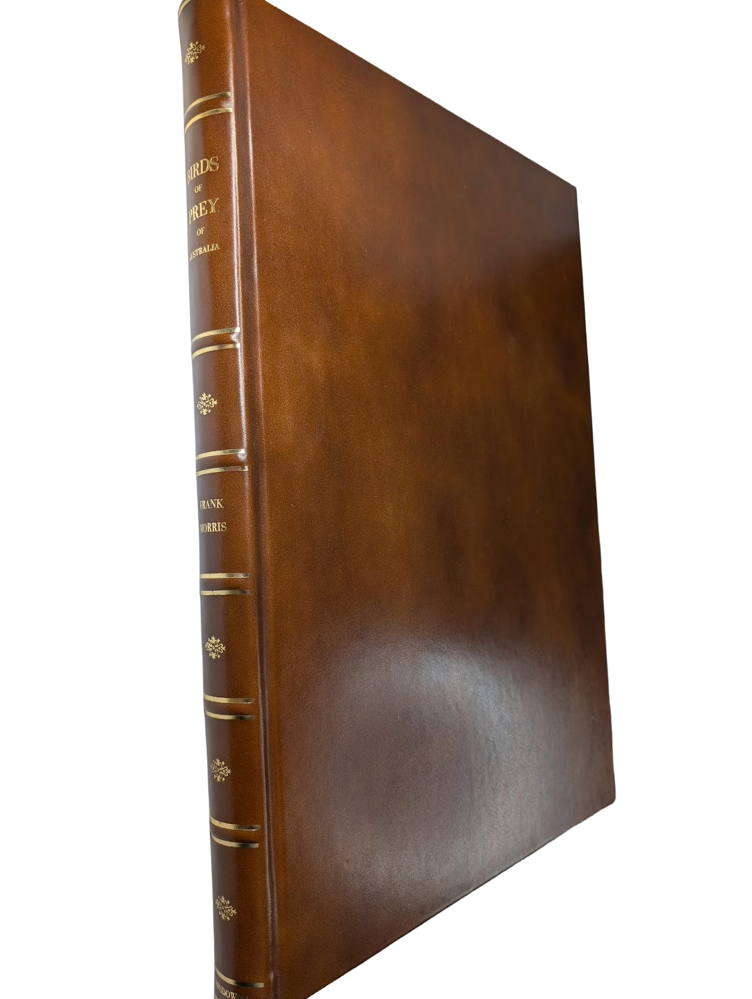 Birds of Prey of Australia Frank Morris 1st ltd edition HUGE leather bound 1973