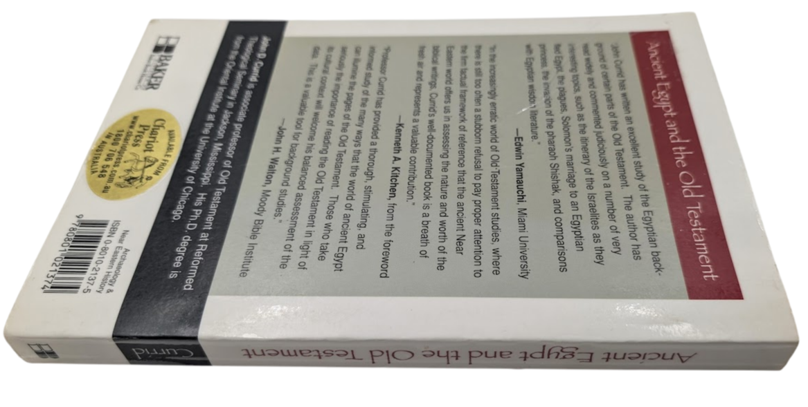 Ancient Egypt and the Old Testament