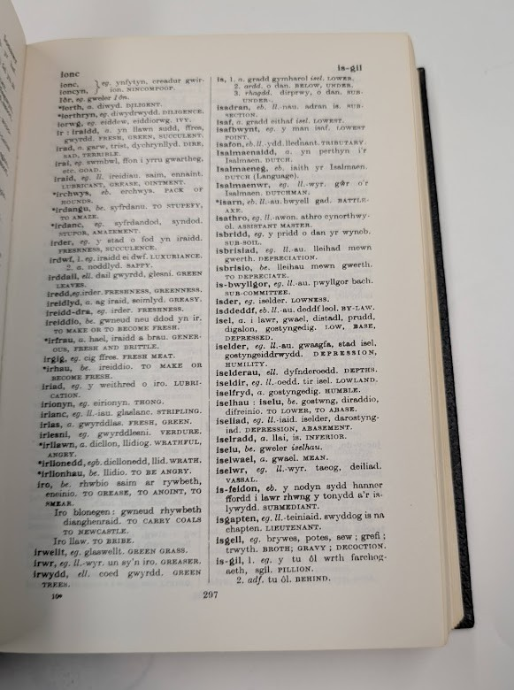 Y Geiriadur Mawr Complete Welsh English Welsh Dictionary