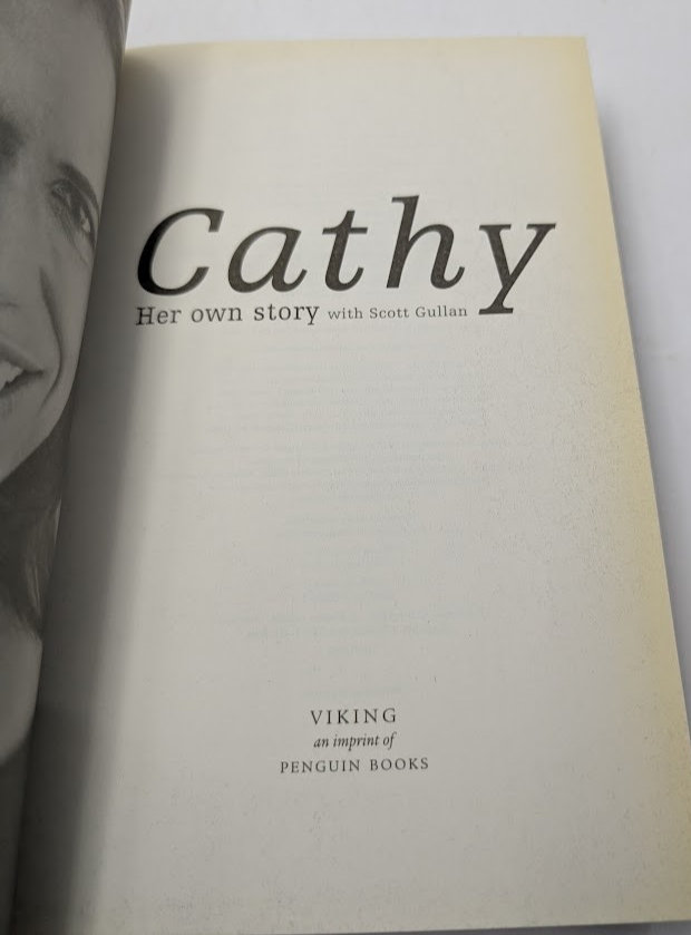 Cathy Her Own Story Cathy by Freeman, Scott Gullan