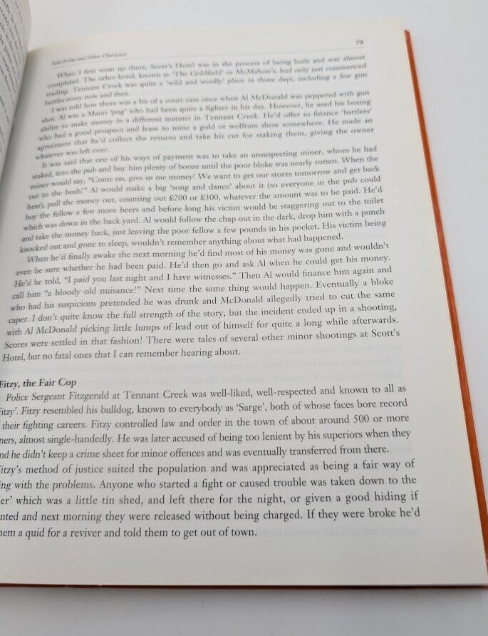 A Son of the Red Centre Kurt Johannsen Signed Hardcover, 1993 Road Train Pioneer