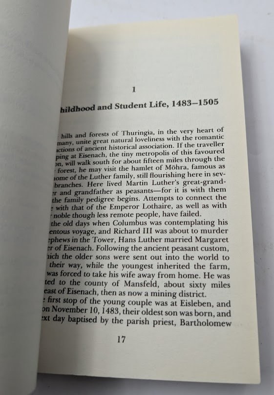 Life and Letters of Luther by Robert Backhouse & Richard G. Smith Paperback 1974