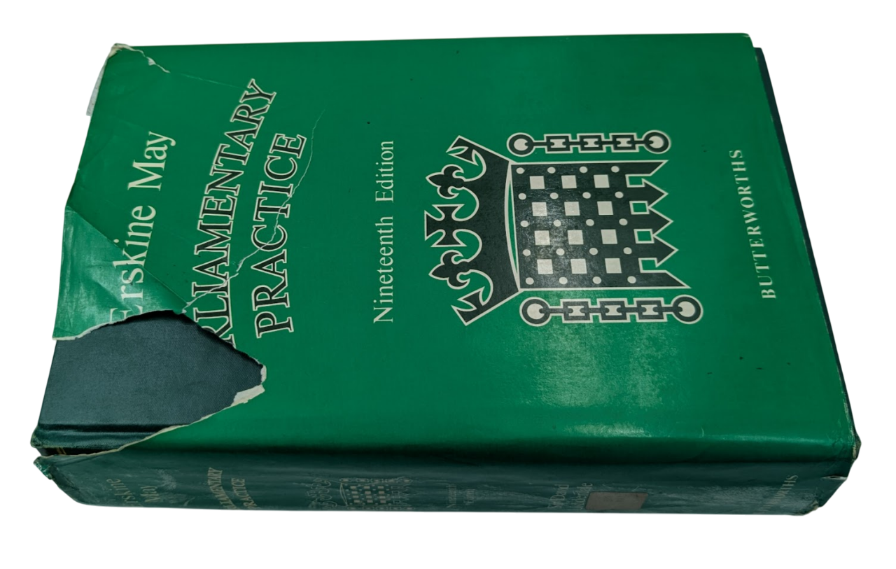 Erskine May: Parliamentary Practice by Mark Hutton (Hardcover) Nineteenth Ed