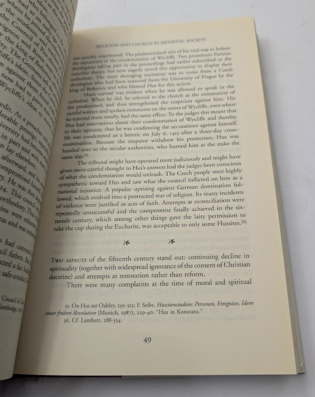 Christendom and Christianity in the Middle Ages : The Relations Between Religion