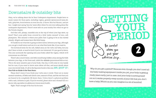 Girl Stuff for Girls Aged 8-12 by Kaz Cooke Tween Guide Puberty Advice