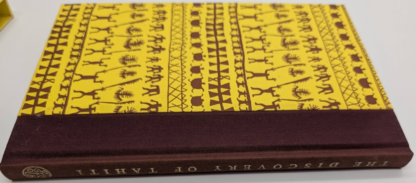 The Discovery of Tahiti Folio Society Hardcover 1992 Travel History Exploration