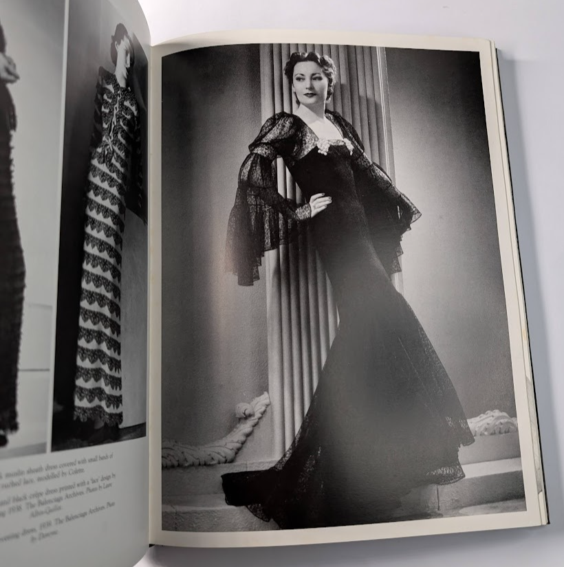 Balenciaga Marie Andree Jouve Fashion Design Couture Art HC 1988 Biography