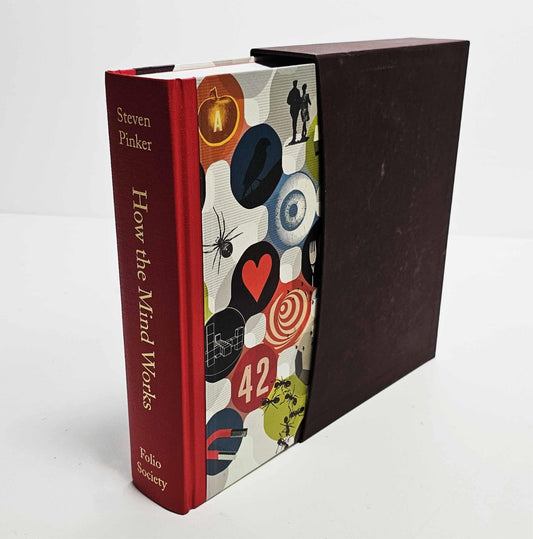 How The Mind Works by Steven Pinker Folio Society Hardcover 2013 1st with case